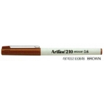 Artline 210 Medium Writing Pen Brown